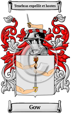 Gow Family Crest Download (JPG) Heritage Series - 600 DPI