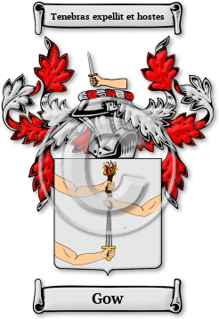 Gow Family Crest Download (jpg) Legacy Series - 150 DPI
