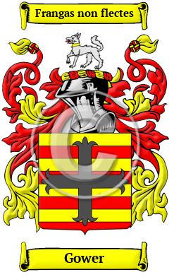 Gower Family Crest Download (JPG) Heritage Series - 600 DPI