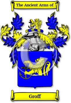 Groff Family Crest Download (jpg) Legacy Series - 150 DPI