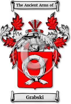 Grabski Family Crest Download (jpg) Legacy Series - 150 DPI