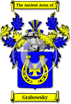 Grabowsky Family Crest Download (jpg) Legacy Series - 150 DPI