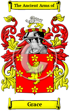 Grace Family Crest Download (JPG) Heritage Series - 600 DPI