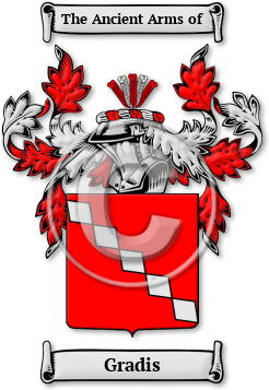 Gradis Family Crest Download (jpg) Legacy Series - 150 DPI