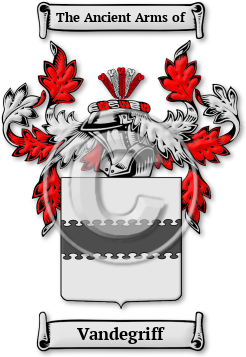 Vandegriff Family Crest Download (JPG) Legacy Series - 600 DPI