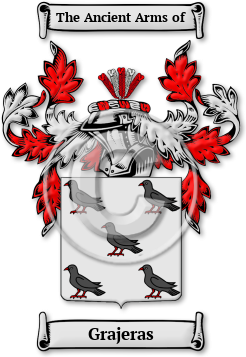 Grajeras Family Crest Download (jpg) Legacy Series - 150 DPI