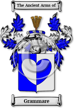 Grammare Family Crest Download (jpg) Legacy Series - 150 DPI