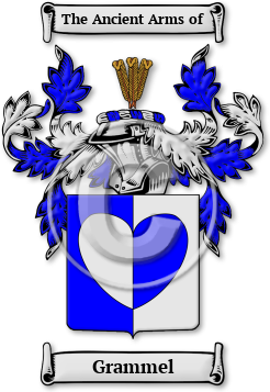 Grammel Family Crest Download (JPG) Legacy Series - 600 DPI