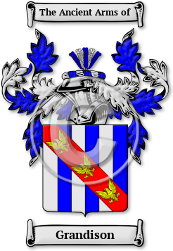 Grandison Family Crest Download (jpg) Legacy Series - 150 DPI