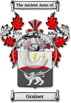 Grainer Family Crest Download (jpg) Legacy Series - 150 DPI