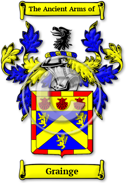 Grainge Family Crest Download (jpg) Legacy Series - 150 DPI