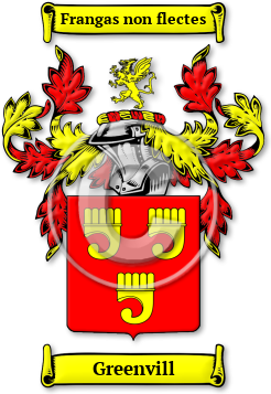 Greenvill Family Crest Download (JPG) Legacy Series - 600 DPI