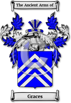 Graces Family Crest Download (jpg) Legacy Series - 150 DPI