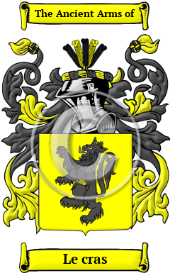 Le cras Family Crest/Coat of Arms