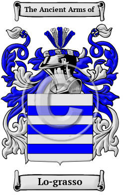 Lo-grasso Family Crest Download (JPG) Heritage Series - 300 DPI