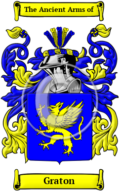 Graton Family Crest Download (JPG) Heritage Series - 600 DPI