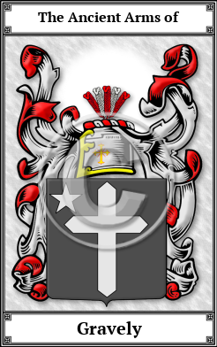 Gravely Family Crest Download (JPG)  Book Plated - 150 DPI