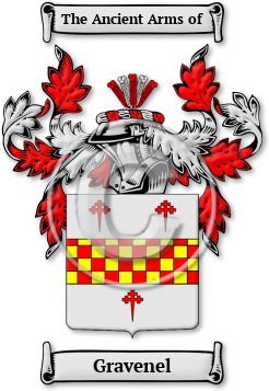 Gravenel Family Crest Download (jpg) Legacy Series - 150 DPI