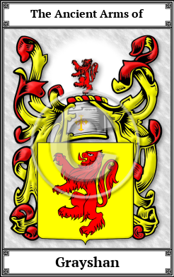Grayshan Family Crest Download (JPG)  Book Plated - 150 DPI