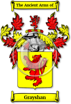 Grayshan Family Crest Download (jpg) Legacy Series - 150 DPI