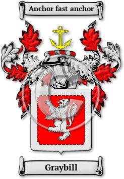 Graybill Family Crest Download (jpg) Legacy Series - 150 DPI