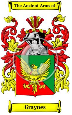 Graynes Family Crest Download (JPG) Heritage Series - 600 DPI