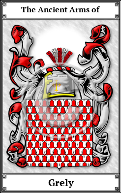 Grely Family Crest Download (JPG) Book Plated - 600 DPI