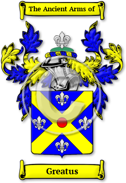 Greatus Family Crest Download (jpg) Legacy Series - 150 DPI