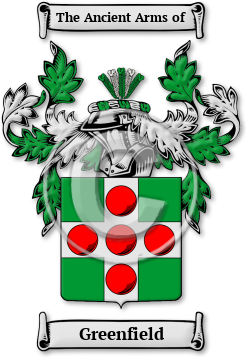 Greenfield Family Crest Download (jpg) Legacy Series - 150 DPI