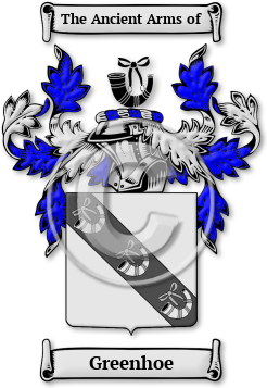 Greenhoe Family Crest Download (JPG) Legacy Series - 600 DPI