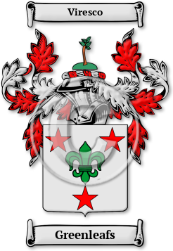 Greenleafs Family Crest Download (jpg) Legacy Series - 150 DPI