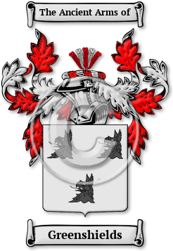 Greenshields Family Crest Download (jpg) Legacy Series - 150 DPI