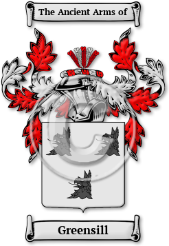 Greensill Family Crest Download (jpg) Legacy Series - 150 DPI