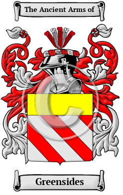 Greensides Family Crest/Coat of Arms