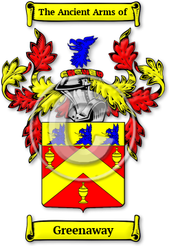 Greenaway Family Crest Download (jpg) Legacy Series - 150 DPI