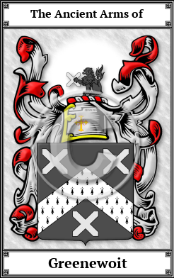 Greenewoit Family Crest Download (JPG)  Book Plated - 150 DPI