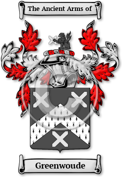 Greenwoude Family Crest Download (jpg) Legacy Series - 150 DPI