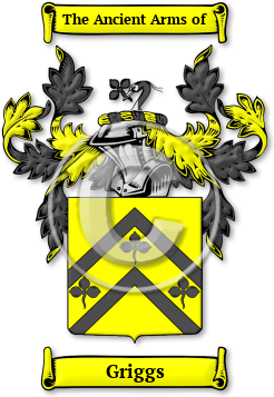 Griggs Family Crest Download (jpg) Legacy Series - 150 DPI