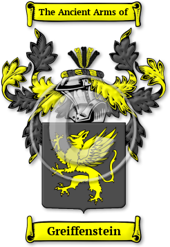 Greiffenstein Family Crest Download (jpg) Legacy Series - 150 DPI