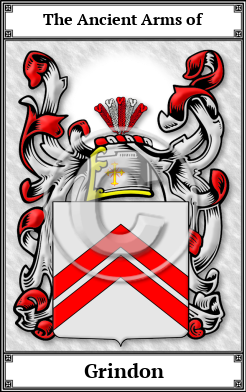 Grindon Family Crest Download (JPG)  Book Plated - 150 DPI