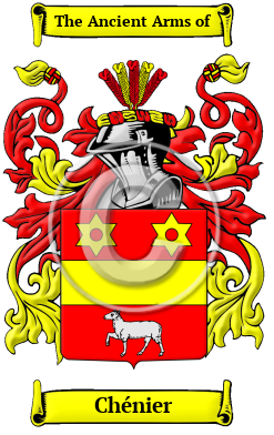 Chénier Family Crest Download (JPG) Heritage Series - 300 DPI