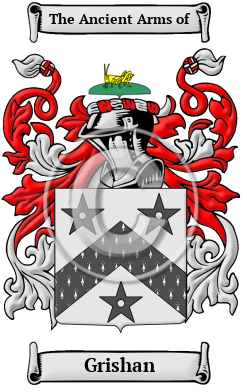 Grishan Family Crest/Coat of Arms