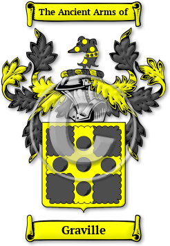 Graville Family Crest Download (jpg) Legacy Series - 150 DPI