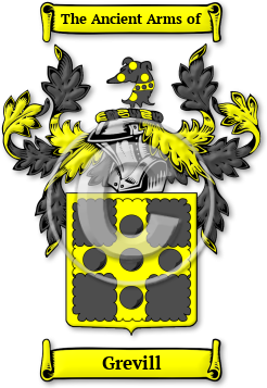 Grevill Family Crest Download (jpg) Legacy Series - 150 DPI