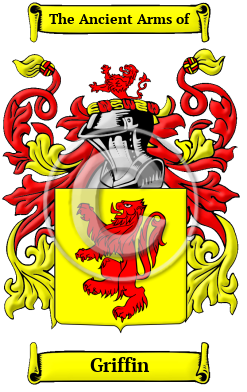 Griffin Family Crest Download (JPG) Heritage Series - 600 DPI