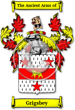 Grigsbey Family Crest Download (jpg) Legacy Series - 150 DPI