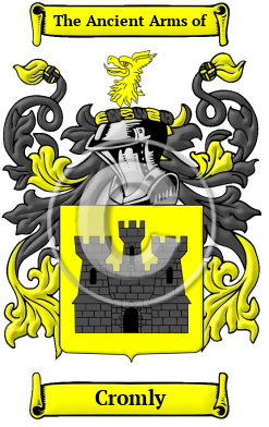 Cromly Family Crest Download (JPG) Heritage Series - 600 DPI