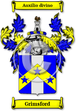 Grimsford Family Crest Download (jpg) Legacy Series - 150 DPI