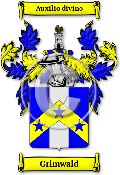 Grimwald Family Crest Download (jpg) Legacy Series - 150 DPI