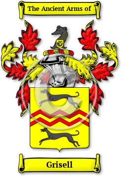 Grisell Family Crest Download (JPG) Legacy Series - 600 DPI